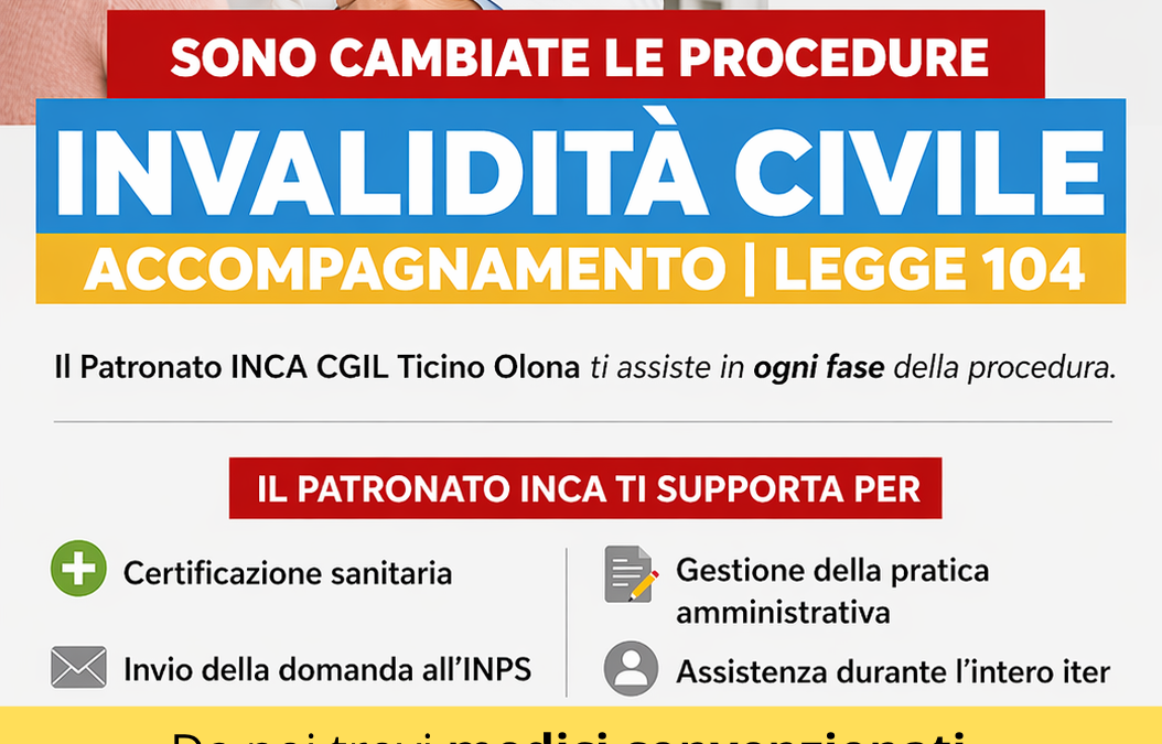 NUOVA DISABILITA’: DA NOI MEDICI CONVENZIONATI